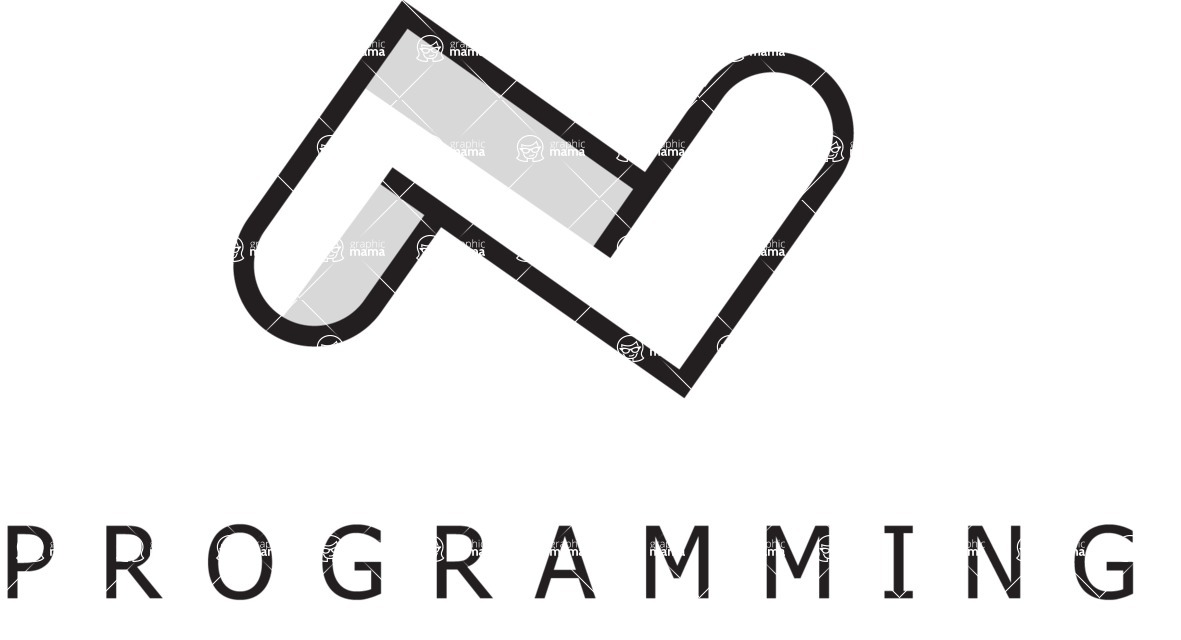 Business Logo Templates - vector graphics in a pack from GraphicMama - IT Business Modern Logo Design